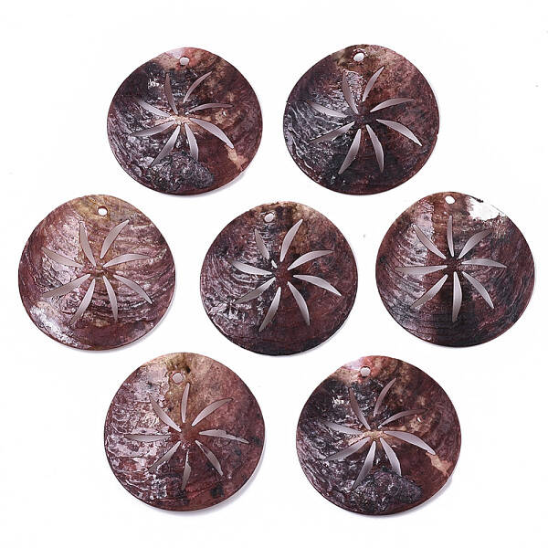 Natural Akoya Shell Pendants