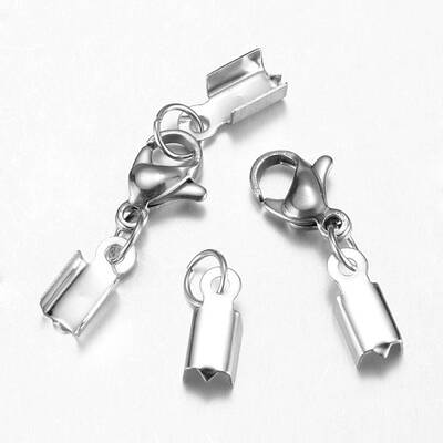 Tarnish Resistant 304 Stainless Steel Lobster Claw Clasps