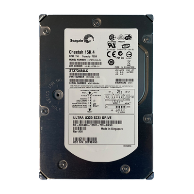 HC486 Dell 73GB Ultra-320 SCSI 15000 3.5-inch Hard Drive