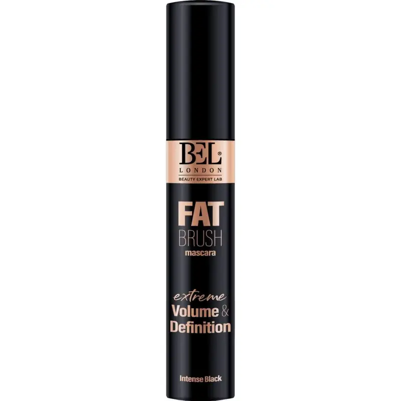 Bel London, Fat, volumizing, mascara, intense black, 13.5 ml