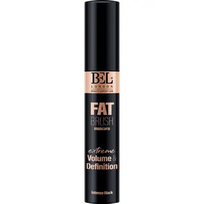 Bel London, Fat, volumizing, mascara, intense black, 13.5 ml