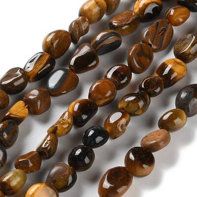 Natural Tiger Eye Beads Strands