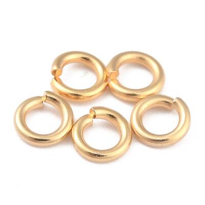 Rack Plating Brass Jump Rings