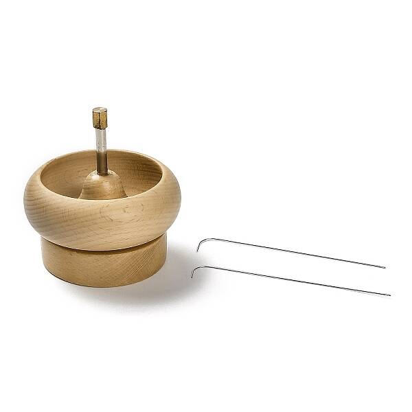 Wood Manual Beading Spinners