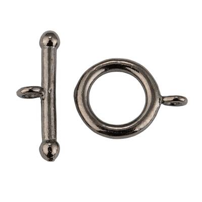 Brass Ring Toggle Clasps