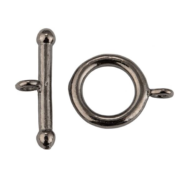 Brass Ring Toggle Clasps