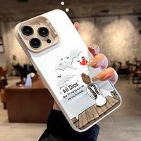 Heavenly Hope Pattern Magnetic Phone Case for iPhone 15 16 14 Pro Max 13 12 11 XR XS Plus Shockproof Non Slip Military-Grade ...