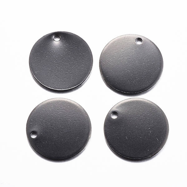 304 Stainless Steel Stamping Blank Tag Charms