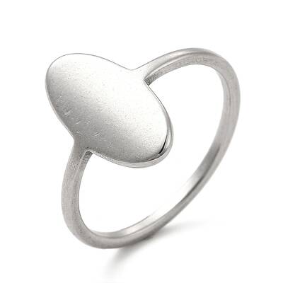 Non-Tarnish 201 Stainless Steel Finger Rings