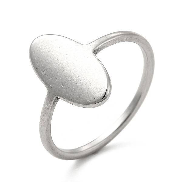 Non-Tarnish 201 Stainless Steel Finger Rings