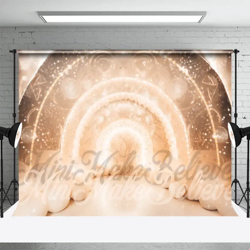 Enchanted Light Arch Magical Birthday Photo Backdrop - Aperturee