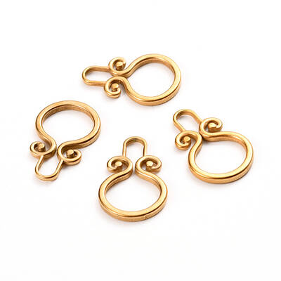 Ion Plating(IP) 304 Stainless Steel Toggle Clasps Parts