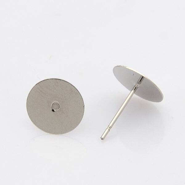 Tarnish Resistant 304 Stainless Steel Stud Earring Findings