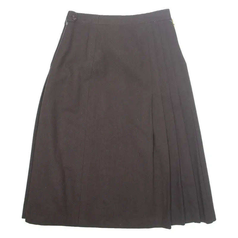CACHAREL Womens A-Line Skirt Brown Midi M