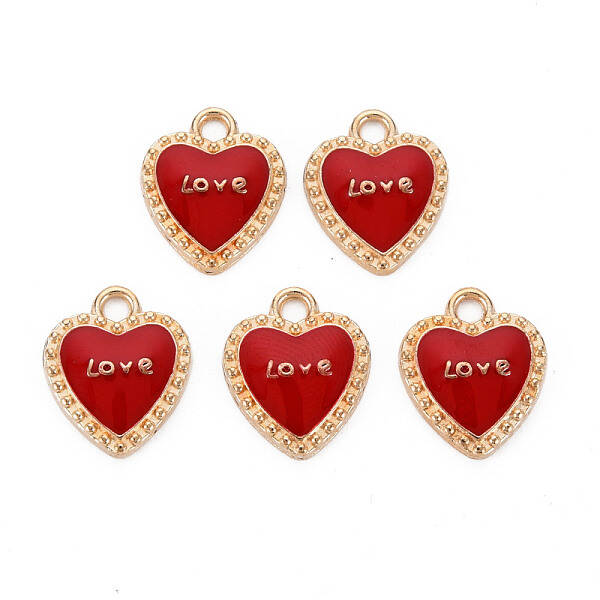 Alloy Enamel Pendants