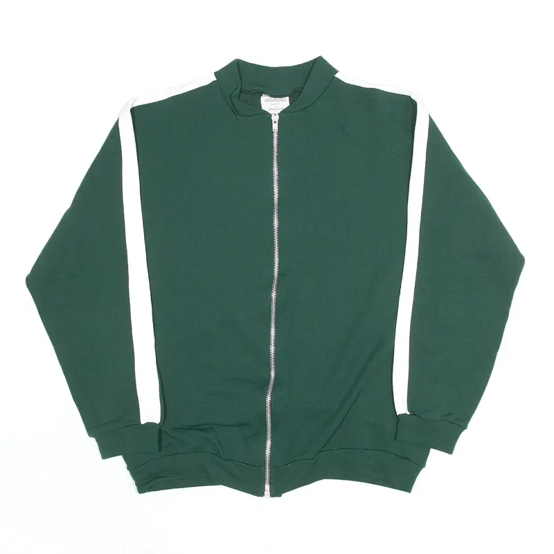 MERBOSO Green 90s Lightweight Track Jacket Womens S