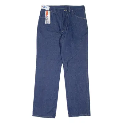 WRANGLER Mens Jeans Blue Regular Straight 90s W36 L32