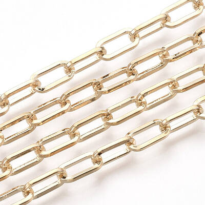 Unwelded Iron Paperclip Chains