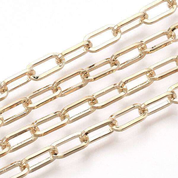 Unwelded Iron Paperclip Chains