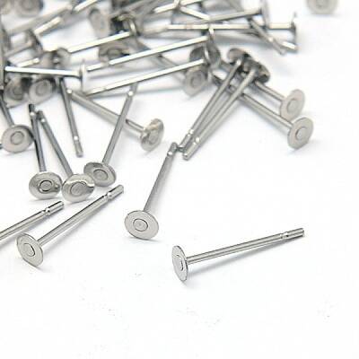 Non-Tarnish 304 Stainless Steel Stud Earring Findings