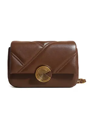 Smting  quilted chain bag with Disc Lock