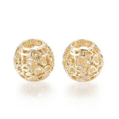 Alloy European Beads