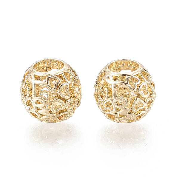 Alloy European Beads