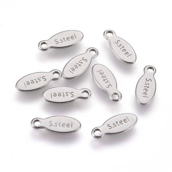 Non-Tarnish 304 Stainless Steel Charms