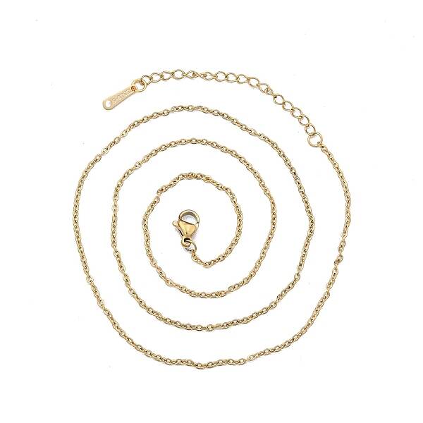 304 Stainless Steel Cable Chains Necklace for Men Women