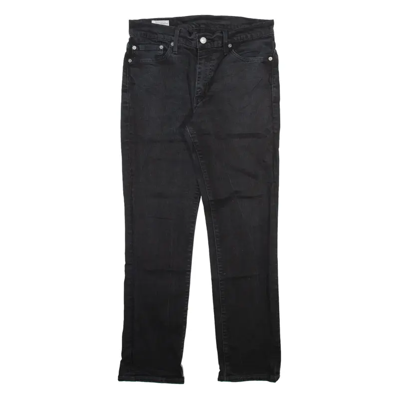 LEVI'S 511 BIG E Jeans Mens Black Slim Straight W30 L28
