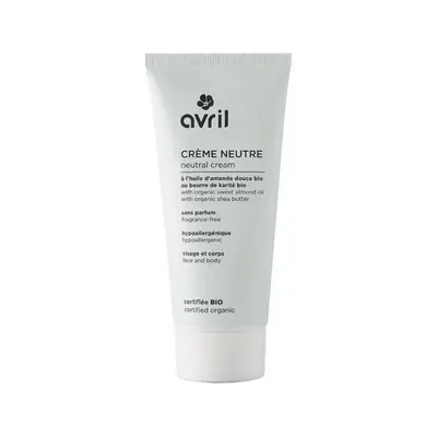 Avril Neutral cream with sweet almond oil and organic shea butter Face and body 200ml