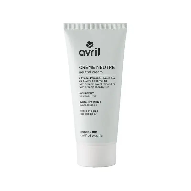 Avril Neutral cream with sweet almond oil and organic shea butter Face and body 200ml