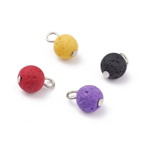 Natural Lava Rock Pendants