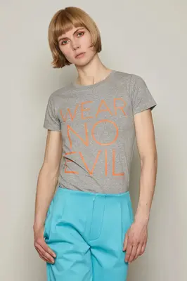 Wear No Evil T-Shirt (Grey) | size: L