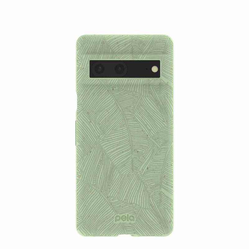 Sage Green Lushy Leaves Google Pixel 7 Case