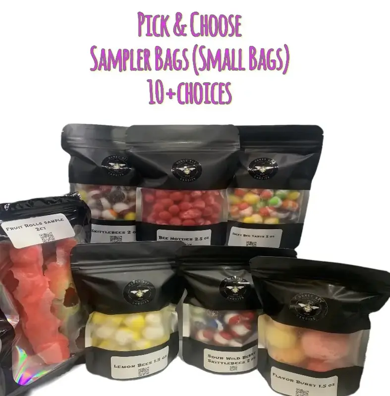 Pick & Choose Freeze Dried Candy Sampler Build Your Own Sweet Snack (Many Options) Small Bags!