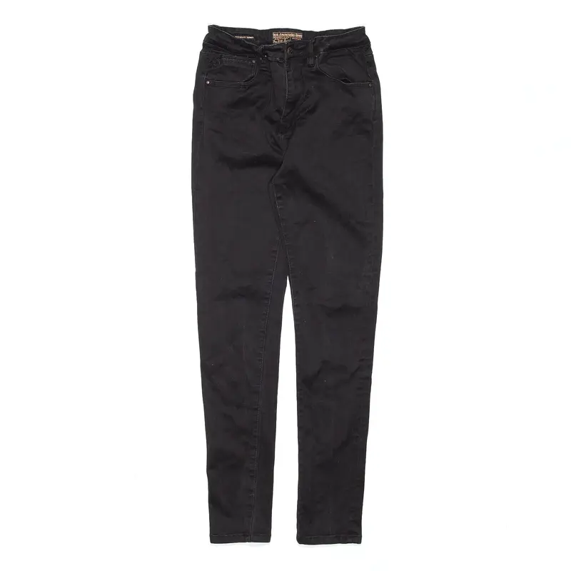 DIESEL High Waist Black Denim Slim Skinny Jeans Womens W24 L29