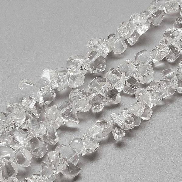 Natural Quartz Crystal Beads Strands