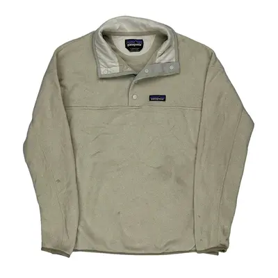 Patagonia Fleece - Large Beige Polyester | Size: large
