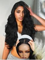 Long Body Wavy Wigs for Women, Gorgeous Fluffy Wigs without Bangs, Synthetic Heat Resistant Wigs for Party, Daily Use