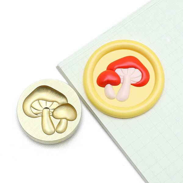 Round Brass Stamp Heads