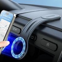 Car Magnetic Phone Holder for Fall, Flexible Bendable Aluminum Arm Magnetic Phone Holder, Car Dashboard Cell Phone Mount Comp...