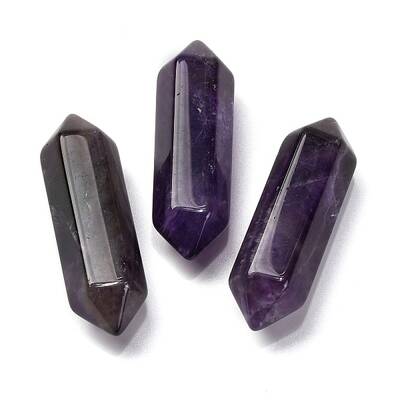 Natural Amethyst Double Terminated Points