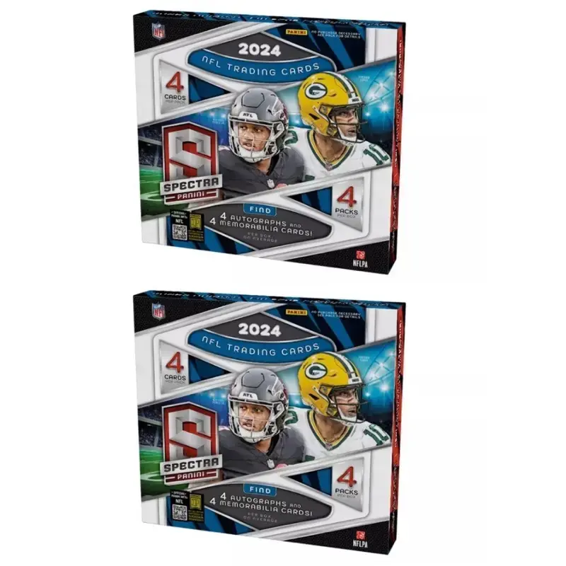 (2 Box)- 2024 Panini Spectra Box - Box Pick Your Team Break Sports Trading Cards