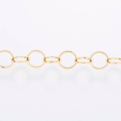 3.28 Feet Handmade Ion Plating(IP) 304 Stainless Steel Cable Chains