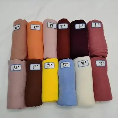 Maroon Cotton Hijab Head Scarf #89