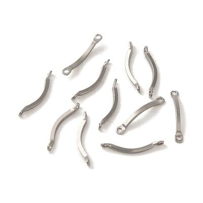Non-Tarnish 304 Stainless Steel Connector Charms