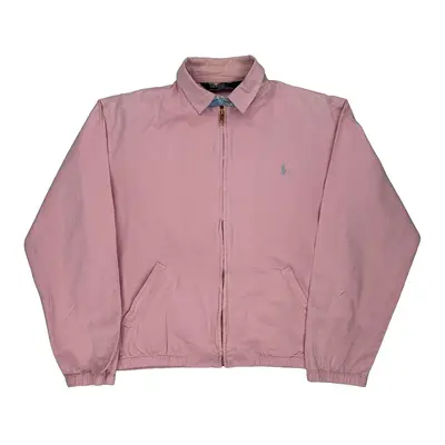 Polo By Ralph Lauren Harrington Jacket - Small Pink Cotton