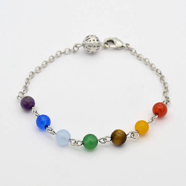 Trendy Gemstone Beaded Bracelets