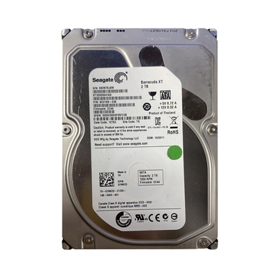 02WK2D Dell 2TB 6Gb/s SATA 7200 3.5-inch 64MB Hard Drive
